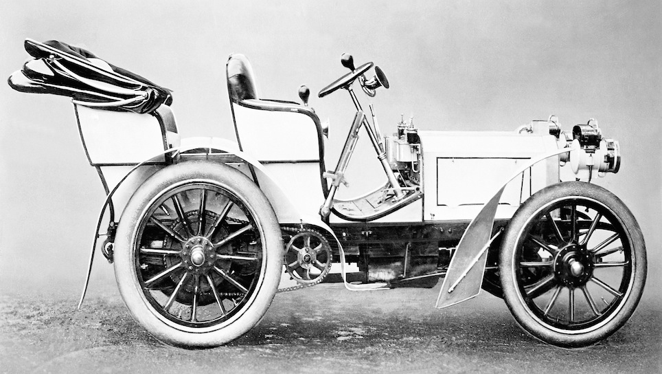 The first mercedes benz in 1900s #6