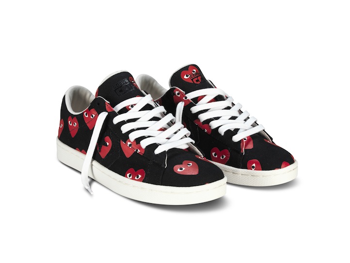 converse collab with comme des garcons