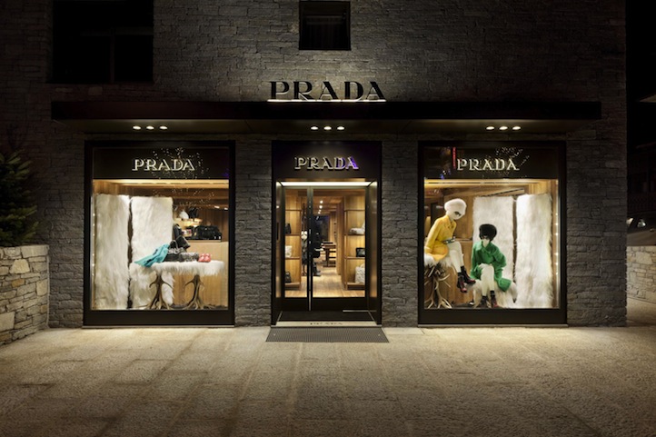 Prada Opens a New Store in Courchevel 