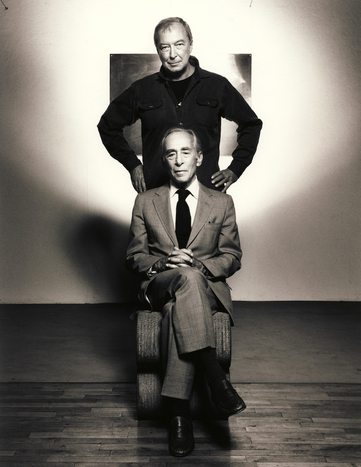 Jasper Johns and Leo Castelli